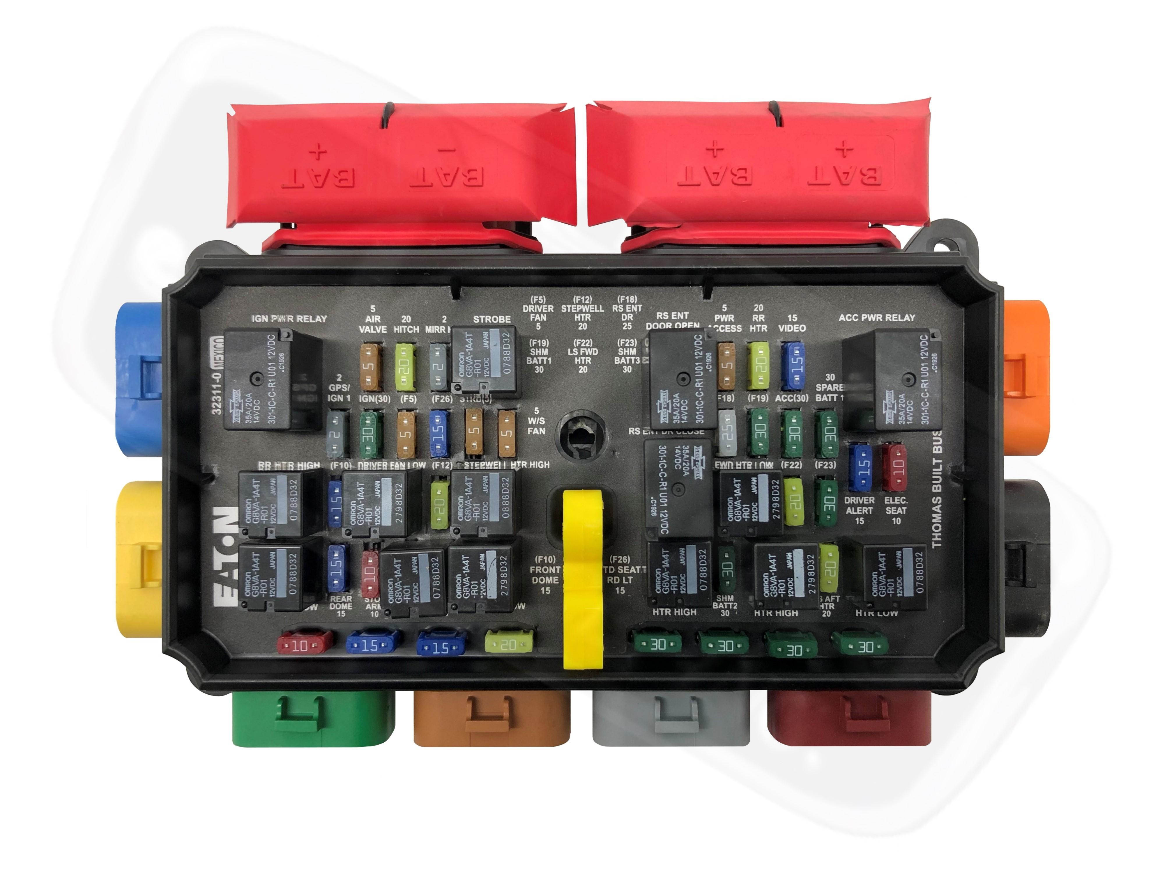 Power distribution module assembly